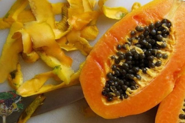पपीते के छिलके से पाएं गोरी त्वचा ये छिलके भी हैं कारगर