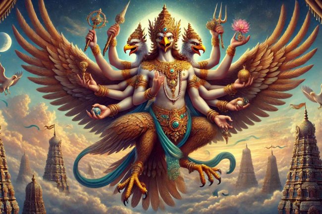 गरुड़: दिव्य वाहक, तंत्र रक्षक और ब्रह्मांडीय गूढ़ता का प्रतीक